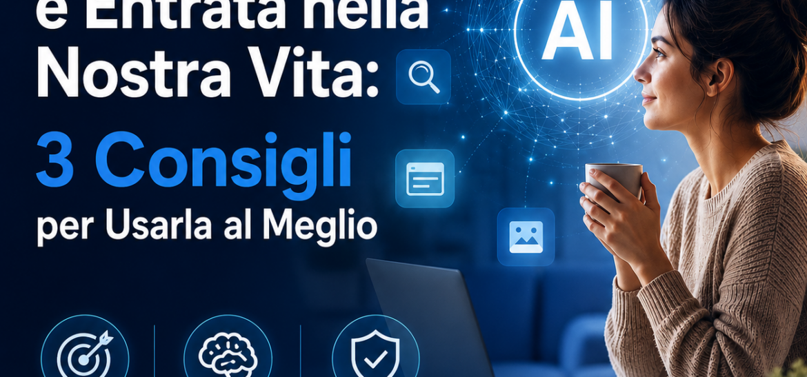 Come l’AI è Entrata nella Nostra Vita: 3 Consigli per Usarla al Meglio
